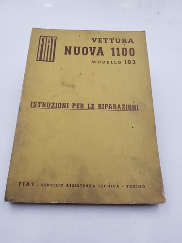 Manuale officina fiat nuova - officina,