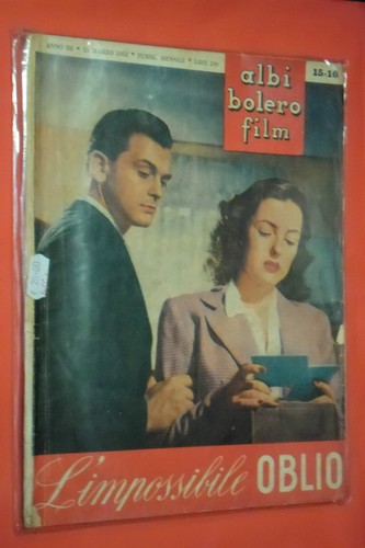 Albi bolero film cineromanzo - bolero,