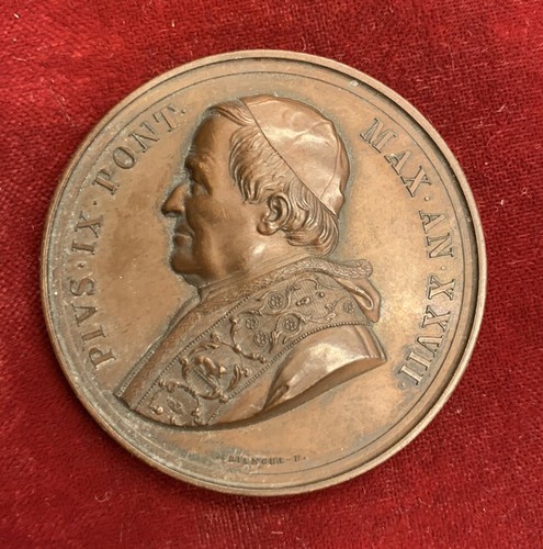 3557 medaglia papa - -, pio