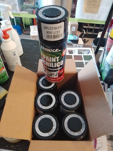 Teknica spray acrilico - teknica, nero