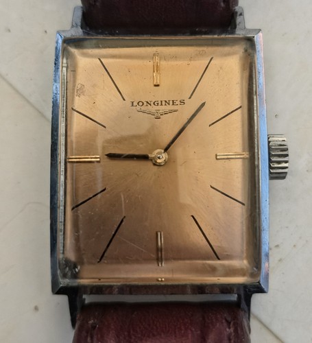 Longines salmon dial men - longines,