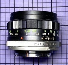 Minolta MC Rokkor-PF 55mm 1.7