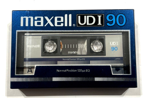 Maxell 90 audiocassetta - ud,