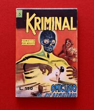 KRIMINAL # 5 PRIMA EDIZIONE