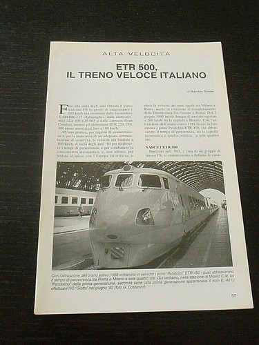 Alta velocita etr 500 treno - alta, il