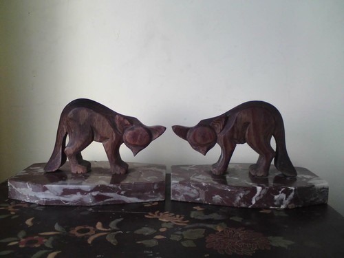 Rara scultura statuina - , in