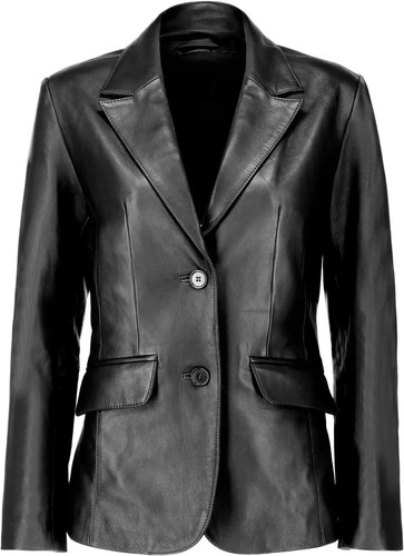 Blazer donna classico pelle - blazer,