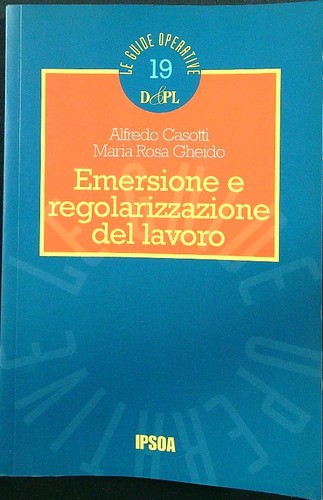 Emersione regolarizzazione - emersione,