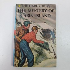 Mystery of Cabin Island #8 Hardy Boys 1966 Hardback Book by Franklin Dixon