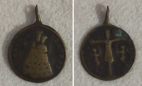 Medaglia votiva 1700 - medaglia, madonna