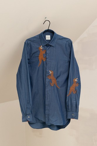Camicia uomo paul - uomo, blu