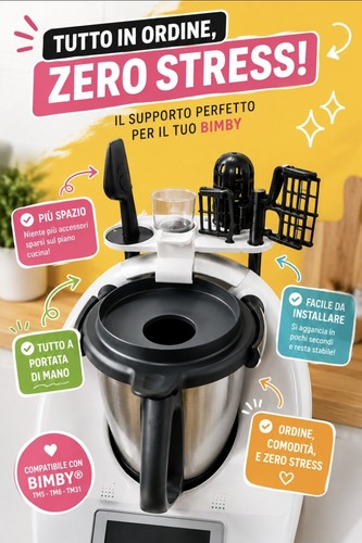 Porta utensili bimby tm5 tm6 - utensili,