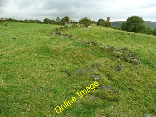 Photo 6x4 curvy - curvy, ruined