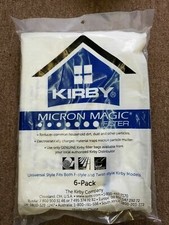 ASPIRAPOLVERE KIRBY PANNO BIANCO micron magic SACCHETTI F STYLE G4 G5 G6 G7 G7D G10D