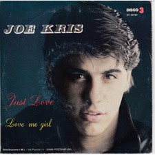 Joe kris 45giri just love - 45giri,