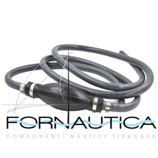 TUBO CON POMPETTA CARBURANTE PER MOTORI FUORIBORDO KIT SERBATOIO FUEL BENZINA 