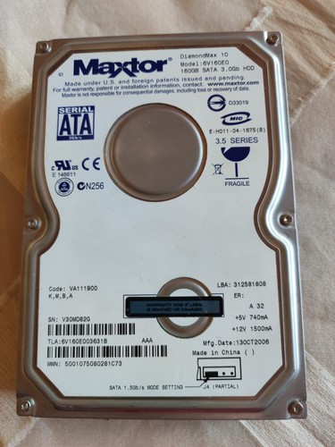 Maxtor 6v160eo diamondmax - 6v160eo,