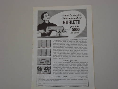 Advertising pubblicità 1957 - advertising,