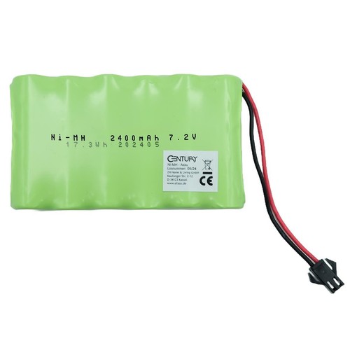 Batteria power 2400mah - 7,2v,