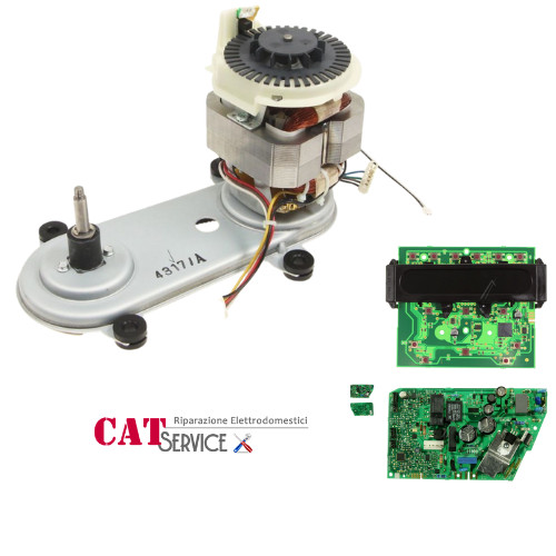 Motore completo con kit schede - motore,