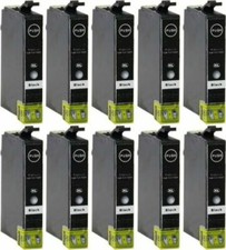 10 CARTUCCE NERE COMPATIBILI
