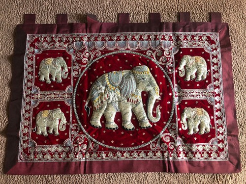 Arazzo thai nuovo elefanti - thai,