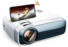 Mini Proiettore, 5G WiFi Proiettore Portatile, Videoproiettore Supporto 1080P