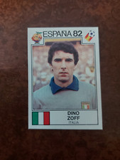FIGURINA  PANINI ESPANA 82 #38 - DINO ZOFF - ITALIA - CON VELINA  (3086)