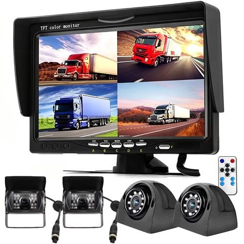 Schermo monitor quad split - monitor, 7"