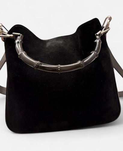 Borsa vintage gucci bambù - borsa, 2