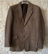 Blazer giacca tweed tessuto a