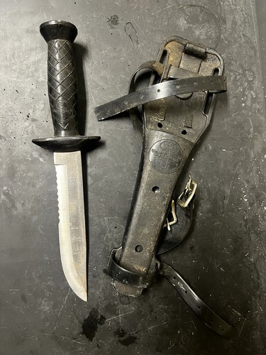 Coltello vintage aqua - vintage, lung