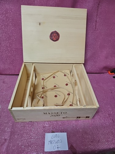Masseto 2020 cassa legno - masseto,