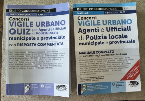 Manuale quiz concorso vigile - +,