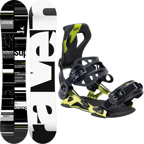 Set tavola snowboard raven - raven, 154