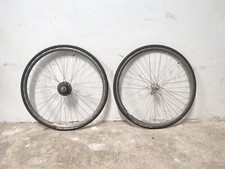 P ruote  wheels  vintage corsa road 28" Shimano 105 9 v s Record Mavic Cxp 12