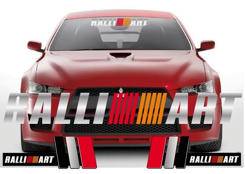 Ralliart graphic kit - ralliart,