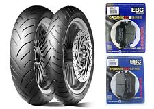 110/70-16-52S 130/70-16-61S COPPIA GOMMEI DUNLOP + OMAGGIO FRENI HONDA SH 350