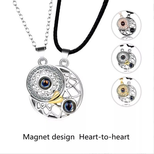 Collana ciondolo magnetici - 2x,