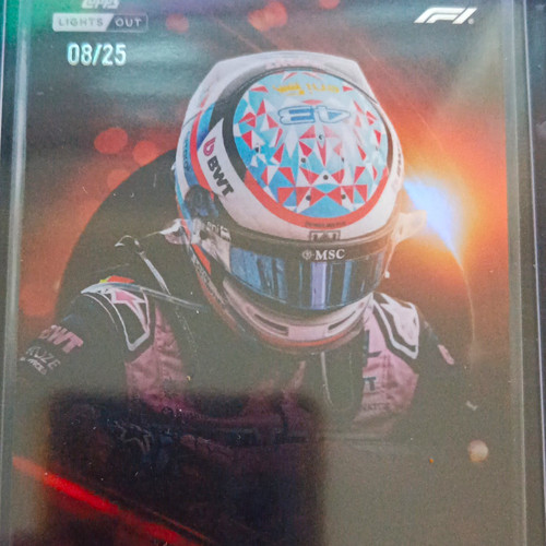 Topps lights out - f1, 2025