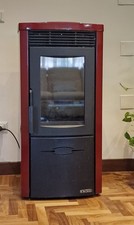 STUFA IDRO A PELLET VALLI' STEEL DAL ZOTTO POTENZA TERMICA 13.1 kw 