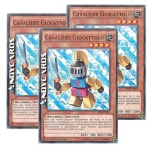 CAVALIERE GIOCATTOLO 3x • (Toy Knight) • Comune • SECE IT093 • 1Ed • Yugioh!
