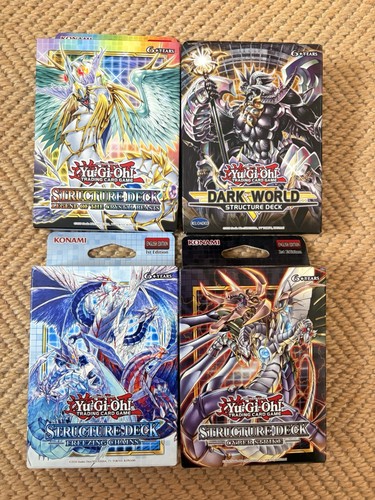 4 x assorted - yu-gi-oh!,