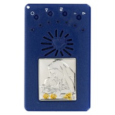 Rosario elettronico blu