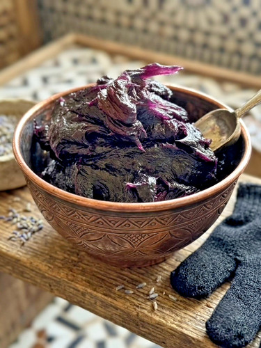 200 sapone nero marocchino - nero,