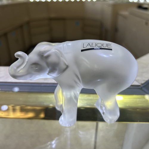 New lalique timora elephant - new,