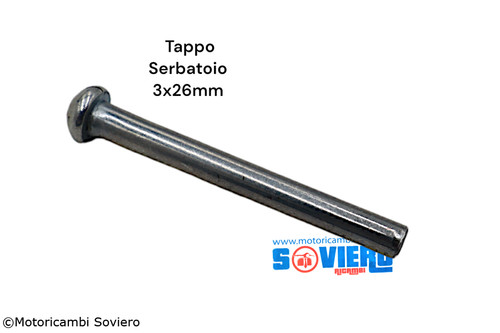 Ribattino fissaggio tappo - ribattino,