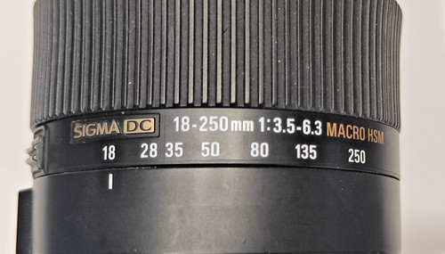 Sigma 250mm 6 3 - sigma, f/3.5-6.3