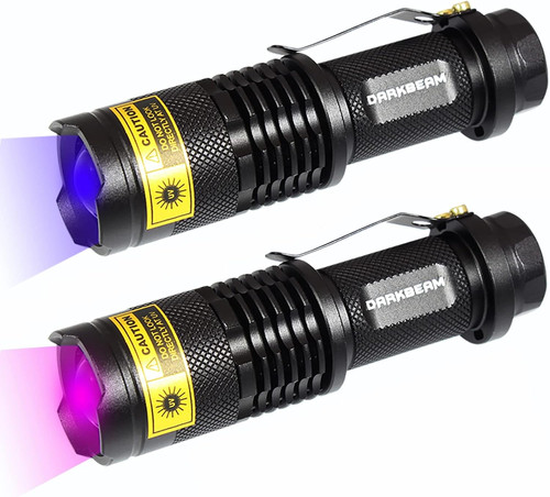 Torcia 365nm 395nm led - torcia,