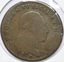 Italy 1801 6 Tornesi Ferdinan